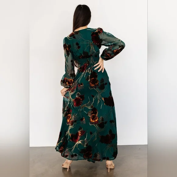 Baltic Born | NWOT Mikla Jade Floral Maxi Dress Size XS - Picture 3 of 13